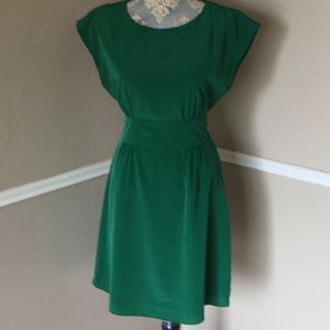 Huge sale Pleated Shift Scoop Sleeveless bow back